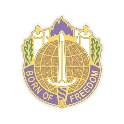 351 Civil Affairs Command 2 (U.S. Army) STICKER Vinyl Kiss-Cut Decal 6 Inch Transparent - The Sticker Space