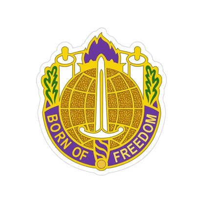 351 Civil Affairs Command 2 (U.S. Army) Transparent STICKER Die-Cut Vinyl Decal 6 Inch - The Sticker Space