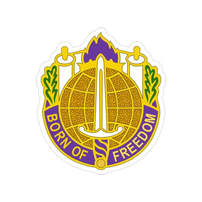 351 Civil Affairs Command 2 (U.S. Army) Transparent STICKER Die-Cut Vinyl Decal - The Sticker Space