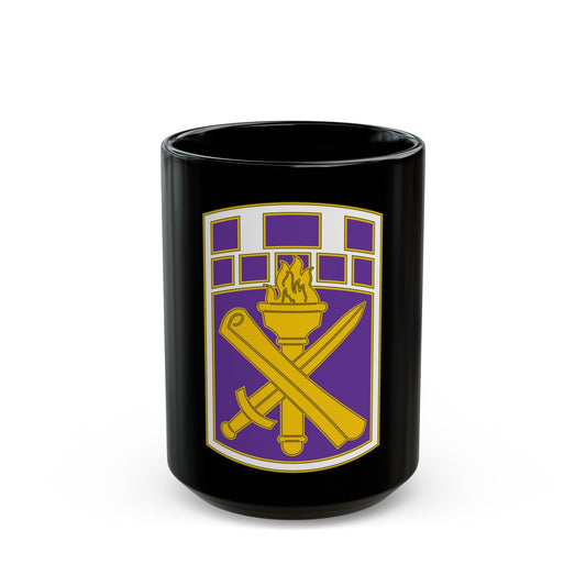 351 Civil Affairs Command 3 (U.S. Army) Black Coffee Mug-15oz-The Sticker Space