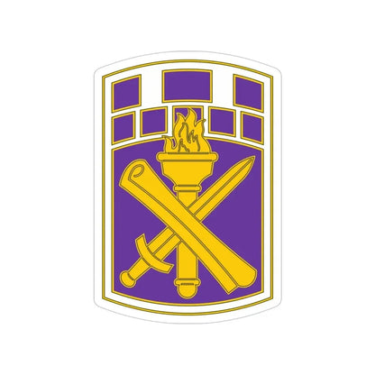 351 Civil Affairs Command 3 (U.S. Army) Transparent STICKER Die-Cut Vinyl Decal - The Sticker Space