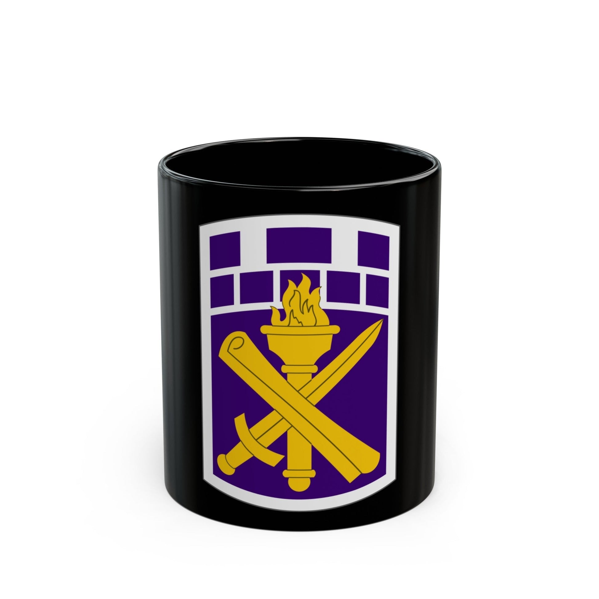 351 Civil Affairs Command (U.S. Army) Black Coffee Mug-11oz-The Sticker Space