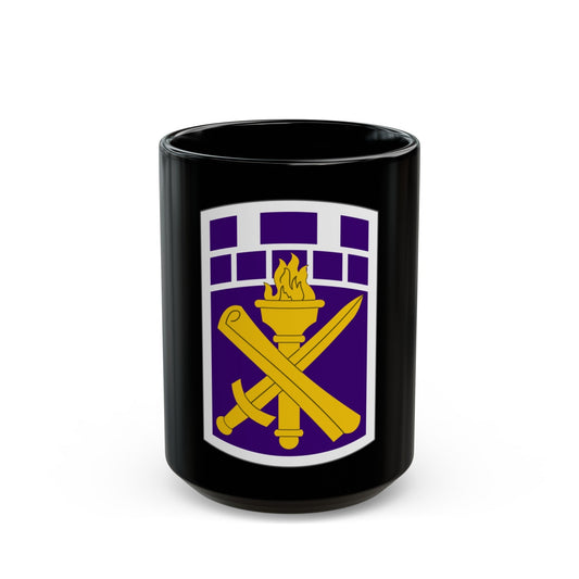 351 Civil Affairs Command (U.S. Army) Black Coffee Mug-15oz-The Sticker Space