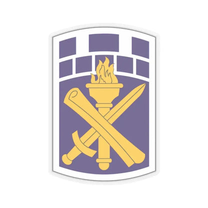 351 Civil Affairs Command (U.S. Army) STICKER Vinyl Kiss-Cut Decal 2 Inch Transparent - The Sticker Space