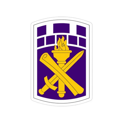 351 Civil Affairs Command (U.S. Army) Transparent STICKER Die-Cut Vinyl Decal 5 Inch - The Sticker Space