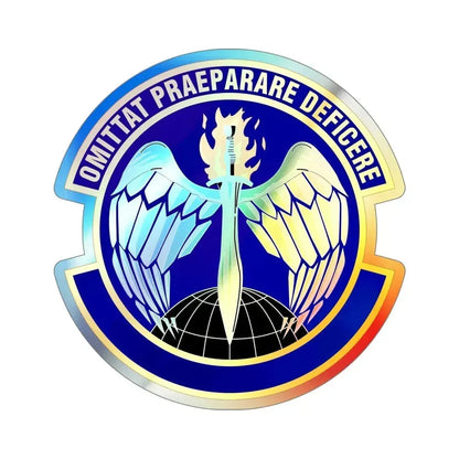 351 Special Warfare Training Squadron AETC (U.S. Air Force) Holographic STICKER Die-Cut Vinyl Decal 5 Inch Holographic - The Sticker Space
