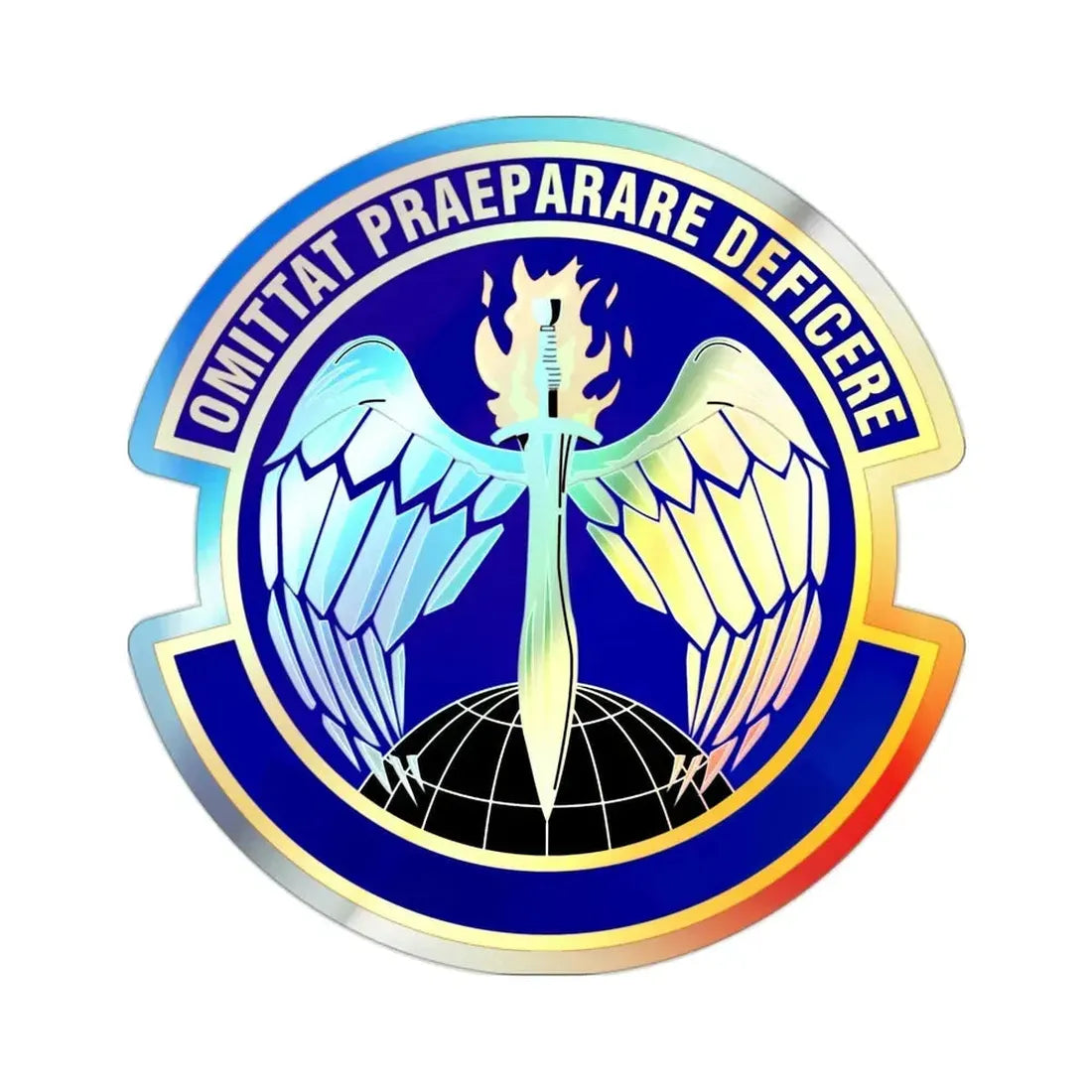 351 Special Warfare Training Squadron AETC (U.S. Air Force) Holographic STICKER Die-Cut Vinyl Decal - The Sticker Space