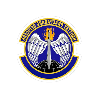 351 Special Warfare Training Squadron AETC (U.S. Air Force) REVERSE PRINT Transparent Die-Cut STICKER 2 Inch Die-Cut Transparent - The Sticker Space