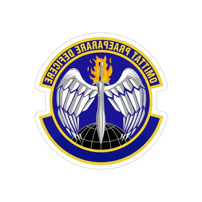 351 Special Warfare Training Squadron AETC (U.S. Air Force) REVERSE PRINT Transparent Die-Cut STICKER 6 Inch Die-Cut Transparent - The Sticker Space
