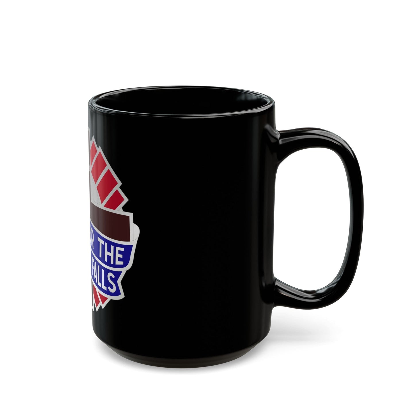 351 Surgical Hospital (U.S. Army) Black Coffee Mug-The Sticker Space