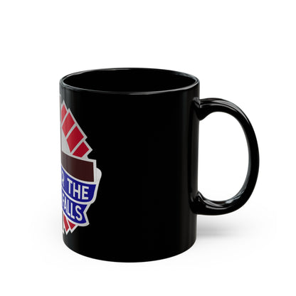 351 Surgical Hospital (U.S. Army) Black Coffee Mug-The Sticker Space