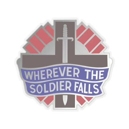 351 Surgical Hospital (U.S. Army) STICKER Vinyl Kiss-Cut Decal 3 Inch Transparent - The Sticker Space