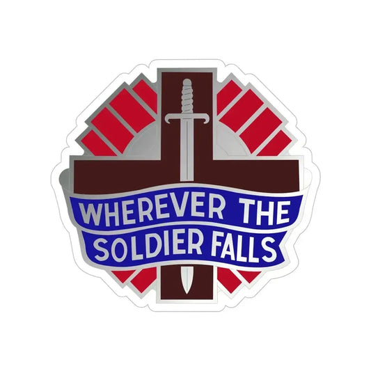 351 Surgical Hospital (U.S. Army) Transparent STICKER Die-Cut Vinyl Decal 6 Inch - The Sticker Space