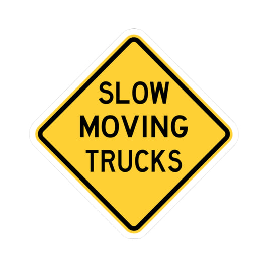 NJ Road sign WNJ7-5 (New Jersey) (Road Sign) STICKER Vinyl Kiss-Cut Decal