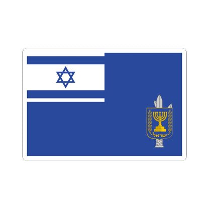 Flag of Israel Minister of Defence (Israel) STICKER Vinyl Kiss-Cut Decal