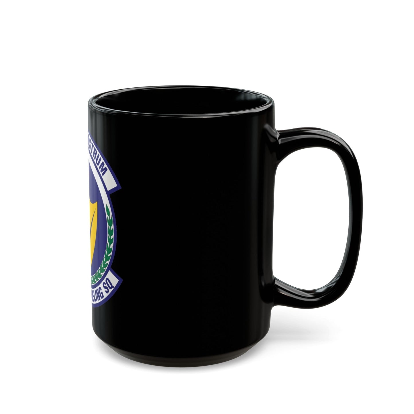 351st Air Refueling Squadron (U.S. Air Force) Black Coffee Mug-The Sticker Space