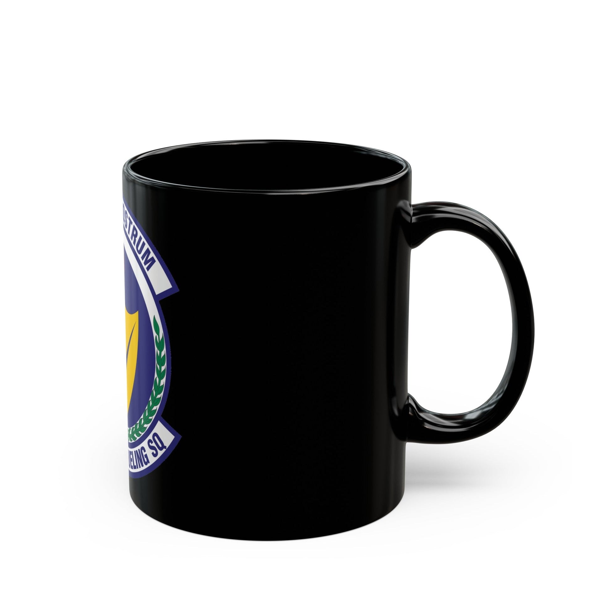 351st Air Refueling Squadron (U.S. Air Force) Black Coffee Mug-The Sticker Space