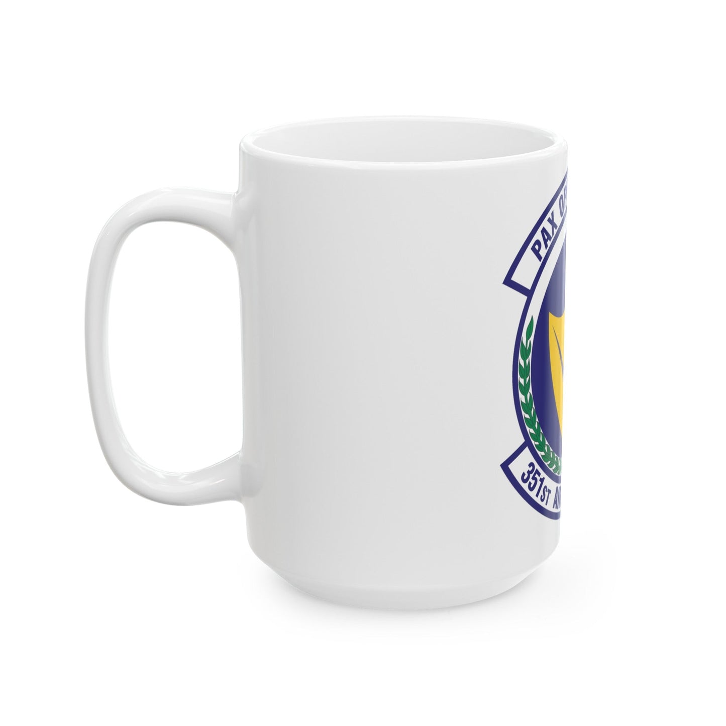 351st Air Refueling Squadron (U.S. Air Force) White Coffee Mug-The Sticker Space