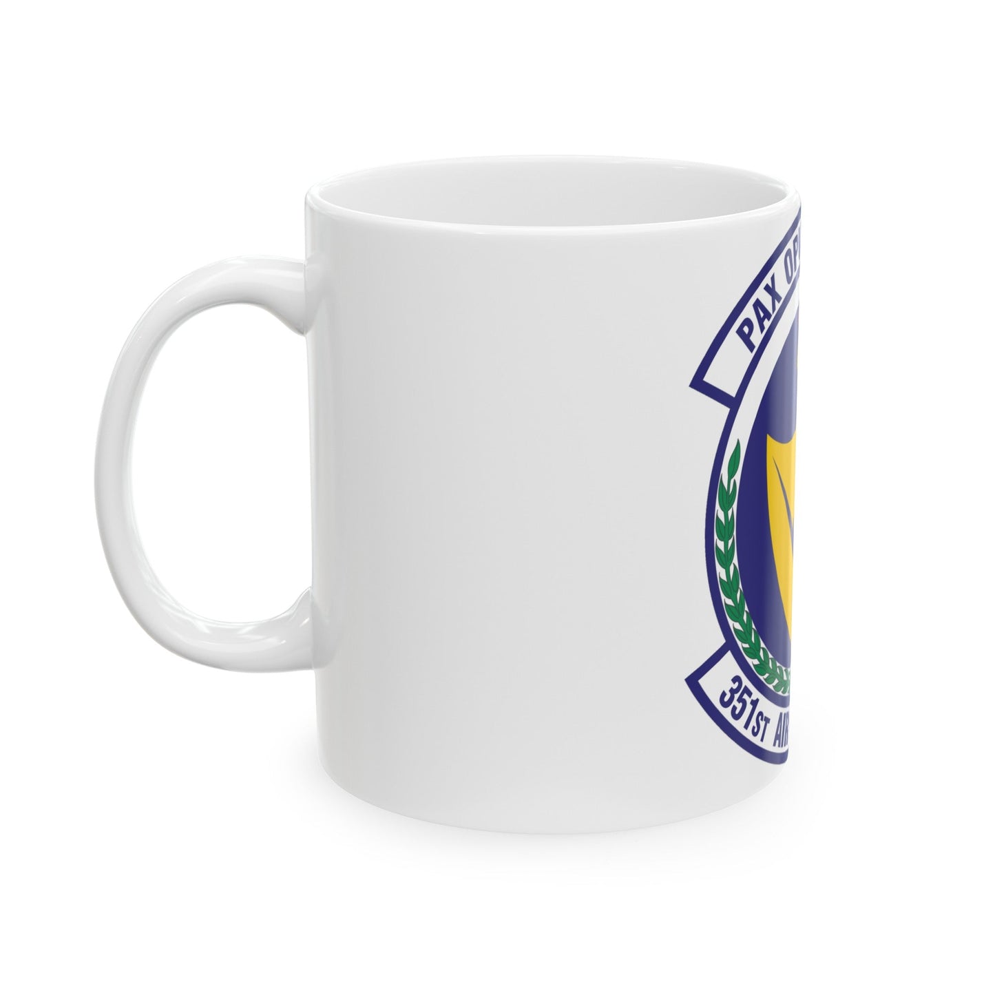 351st Air Refueling Squadron (U.S. Air Force) White Coffee Mug-The Sticker Space