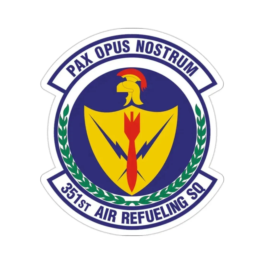 351st Air Refueling Squadron (U.S. Air Force) STICKER Vinyl Die-Cut Decal 2 Inch - The Sticker Space