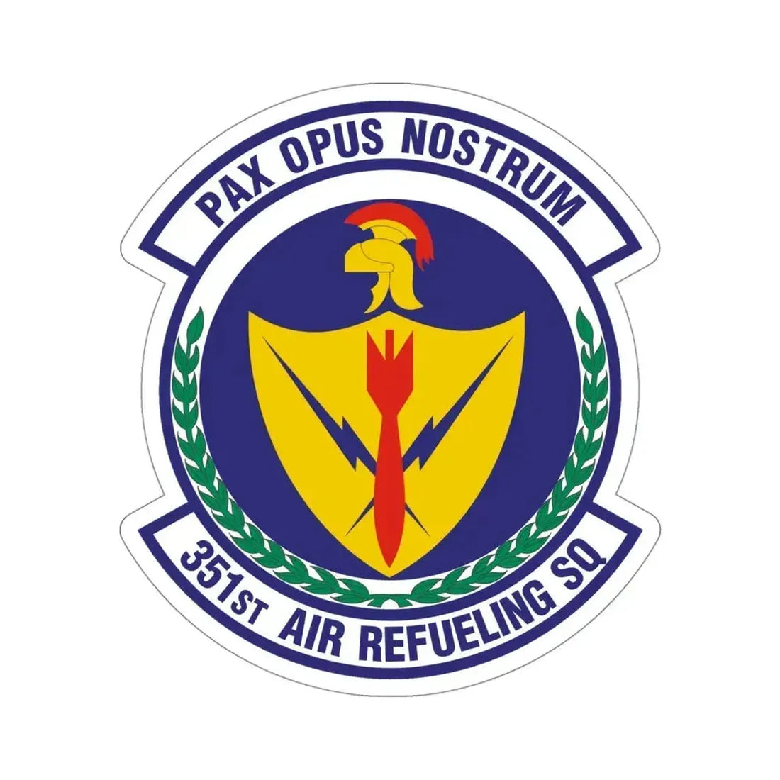 351st Air Refueling Squadron (U.S. Air Force) STICKER Vinyl Die-Cut Decal 4 Inch - The Sticker Space