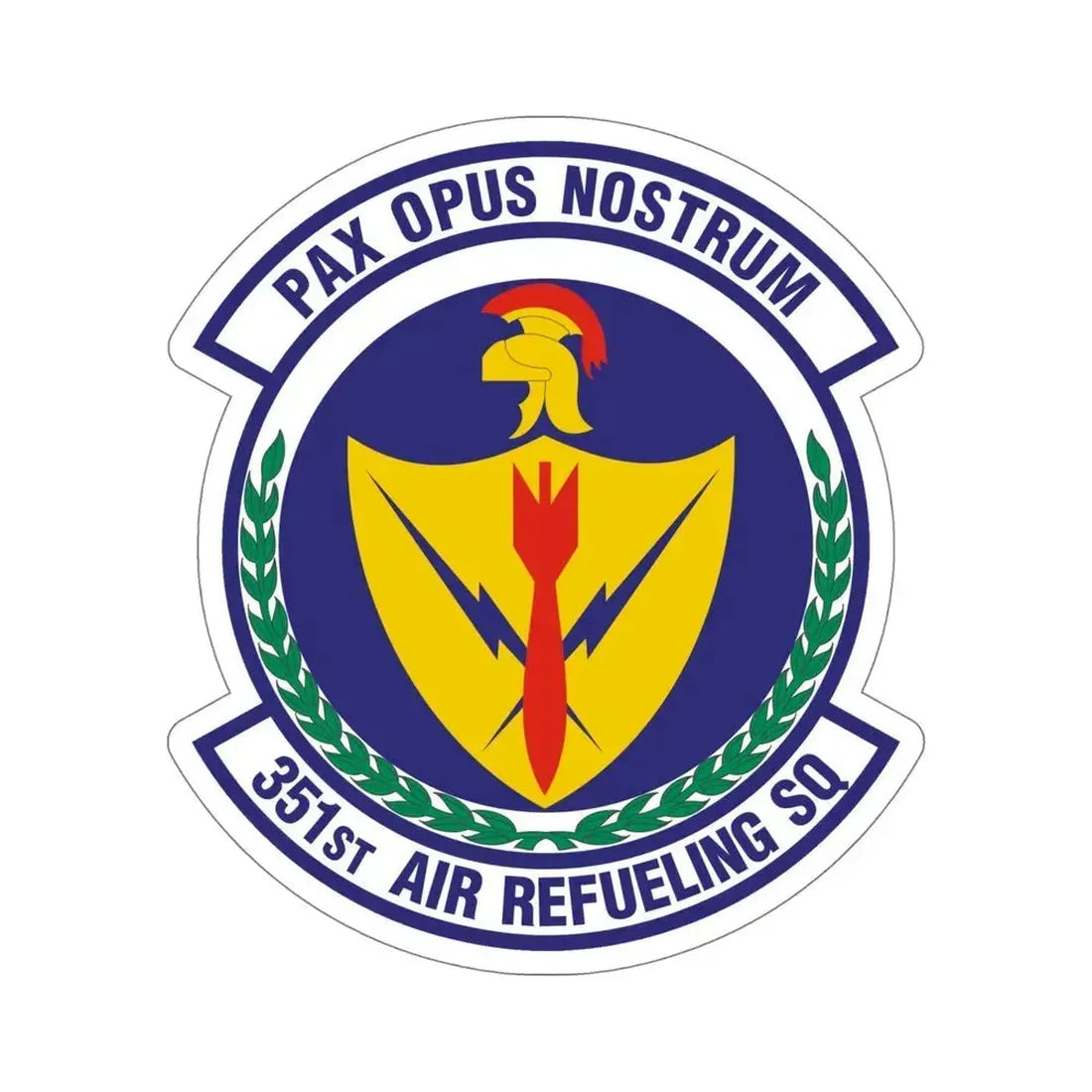 351st Air Refueling Squadron (U.S. Air Force) STICKER Vinyl Die-Cut Decal 6 Inch - The Sticker Space