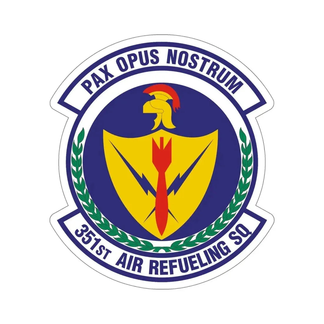 351st Air Refueling Squadron (U.S. Air Force) STICKER Vinyl Die-Cut Decal - The Sticker Space