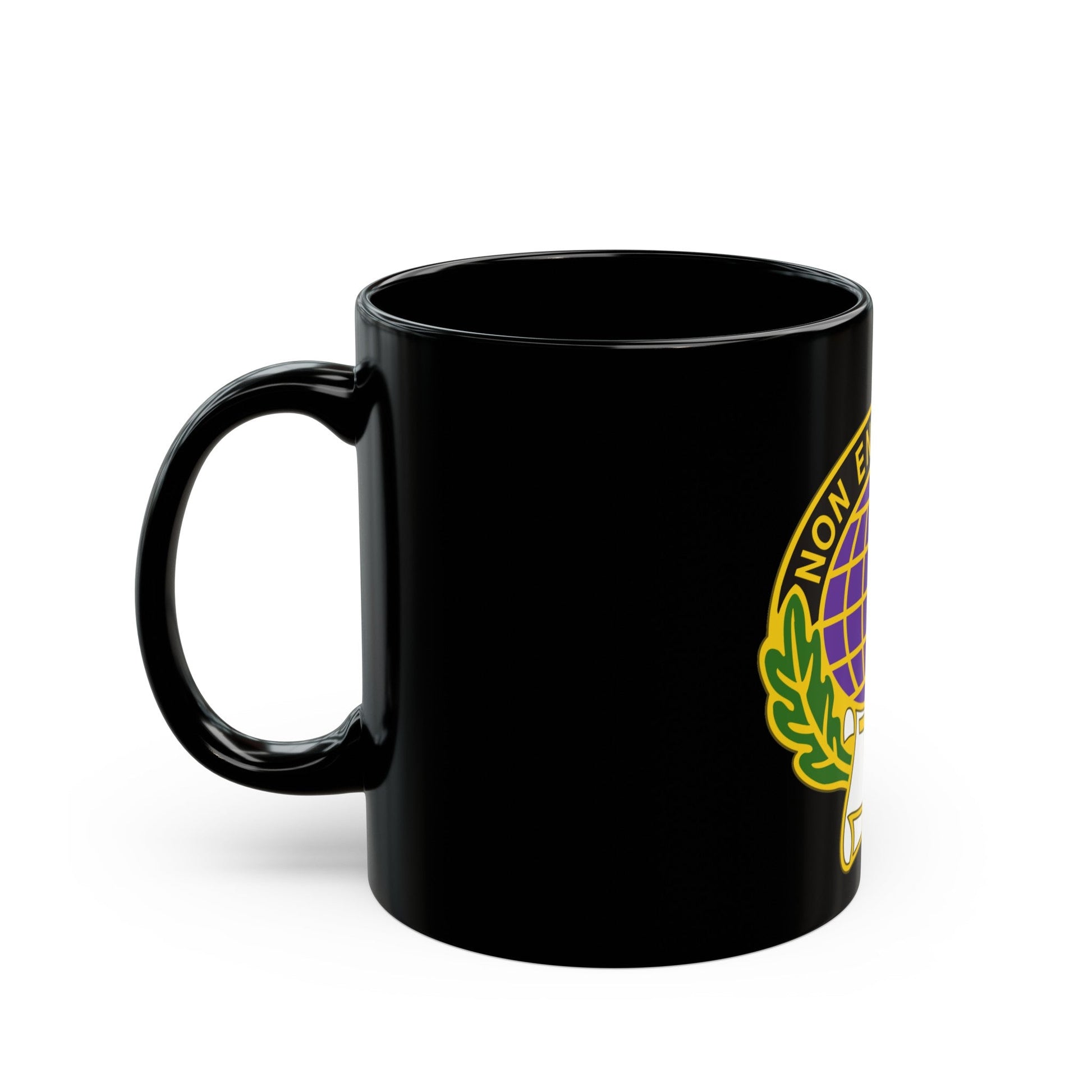 352 Civil Affairs Command 2 (U.S. Army) Black Coffee Mug-The Sticker Space