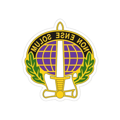 352 Civil Affairs Command 2 (U.S. Army) REVERSE PRINT Transparent Die-Cut STICKER - The Sticker Space