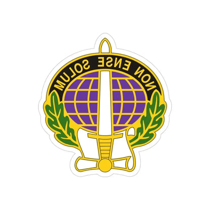 352 Civil Affairs Command 2 (U.S. Army) REVERSE PRINT Transparent Die-Cut STICKER - The Sticker Space