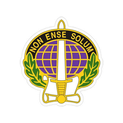 352 Civil Affairs Command 2 (U.S. Army) Transparent STICKER Die-Cut Vinyl Decal 3 Inch - The Sticker Space