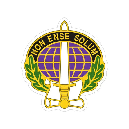 352 Civil Affairs Command 2 (U.S. Army) Transparent STICKER Die-Cut Vinyl Decal 5 Inch - The Sticker Space