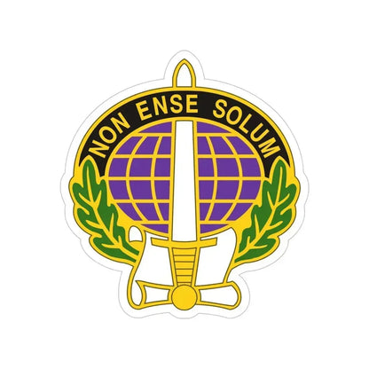 352 Civil Affairs Command 2 (U.S. Army) Transparent STICKER Die-Cut Vinyl Decal 6 Inch - The Sticker Space