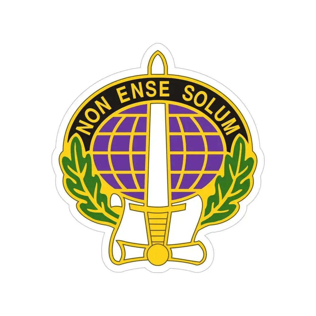 352 Civil Affairs Command 2 (U.S. Army) Transparent STICKER Die-Cut Vinyl Decal - The Sticker Space