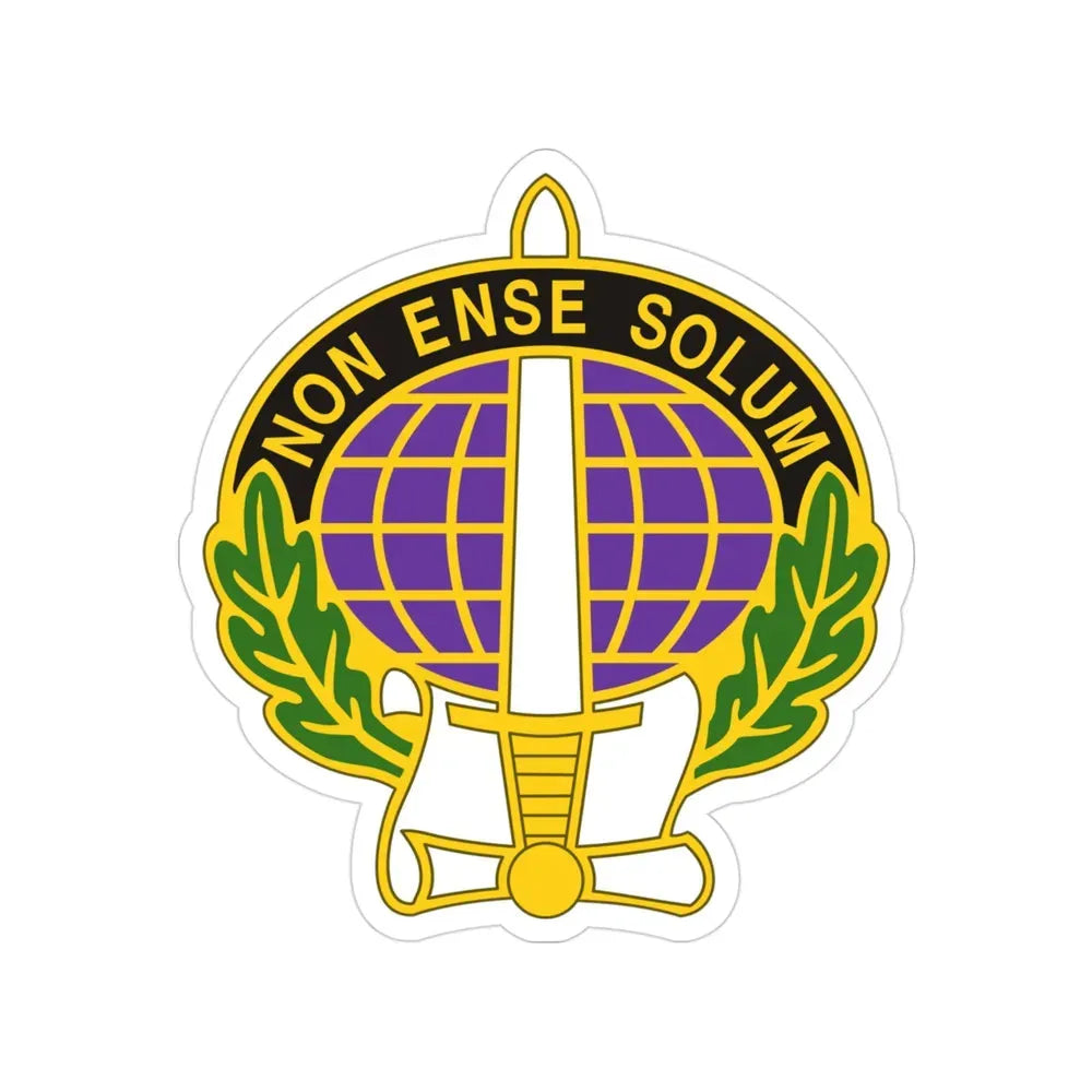 352 Civil Affairs Command 2 (U.S. Army) Transparent STICKER Die-Cut Vinyl Decal - The Sticker Space