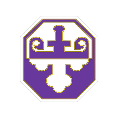 352 Civil Affairs Command 3 (U.S. Army) Transparent STICKER Die-Cut Vinyl Decal 2 Inch - The Sticker Space