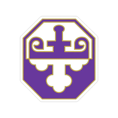 352 Civil Affairs Command 3 (U.S. Army) Transparent STICKER Die-Cut Vinyl Decal 3 Inch - The Sticker Space