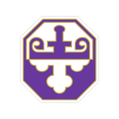 352 Civil Affairs Command 3 (U.S. Army) Transparent STICKER Die-Cut Vinyl Decal 3 Inch - The Sticker Space