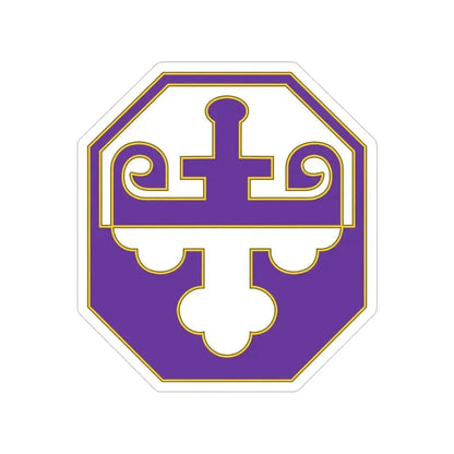 352 Civil Affairs Command 3 (U.S. Army) Transparent STICKER Die-Cut Vinyl Decal 4 Inch - The Sticker Space