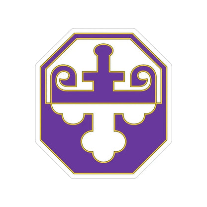 352 Civil Affairs Command 3 (U.S. Army) Transparent STICKER Die-Cut Vinyl Decal 5 Inch - The Sticker Space