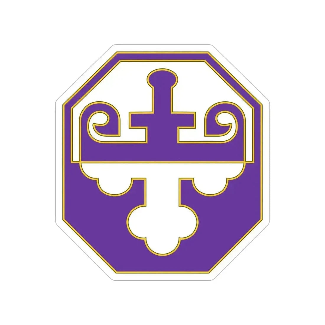 352 Civil Affairs Command 3 (U.S. Army) Transparent STICKER Die-Cut Vinyl Decal 6 Inch - The Sticker Space