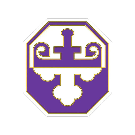 352 Civil Affairs Command 3 (U.S. Army) Transparent STICKER Die-Cut Vinyl Decal 6 Inch - The Sticker Space