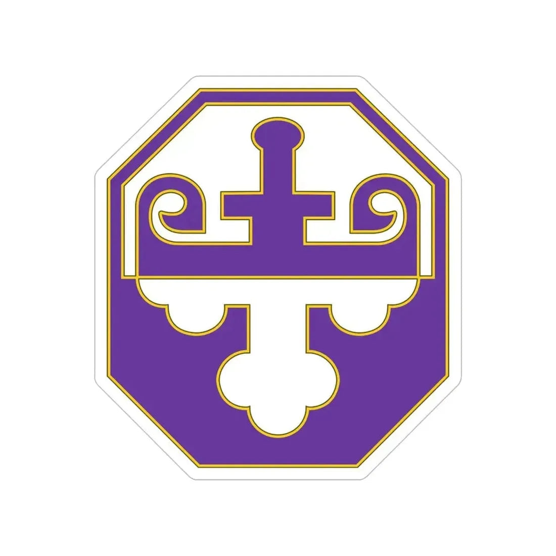 352 Civil Affairs Command 3 (U.S. Army) Transparent STICKER Die-Cut Vinyl Decal 6 Inch - The Sticker Space