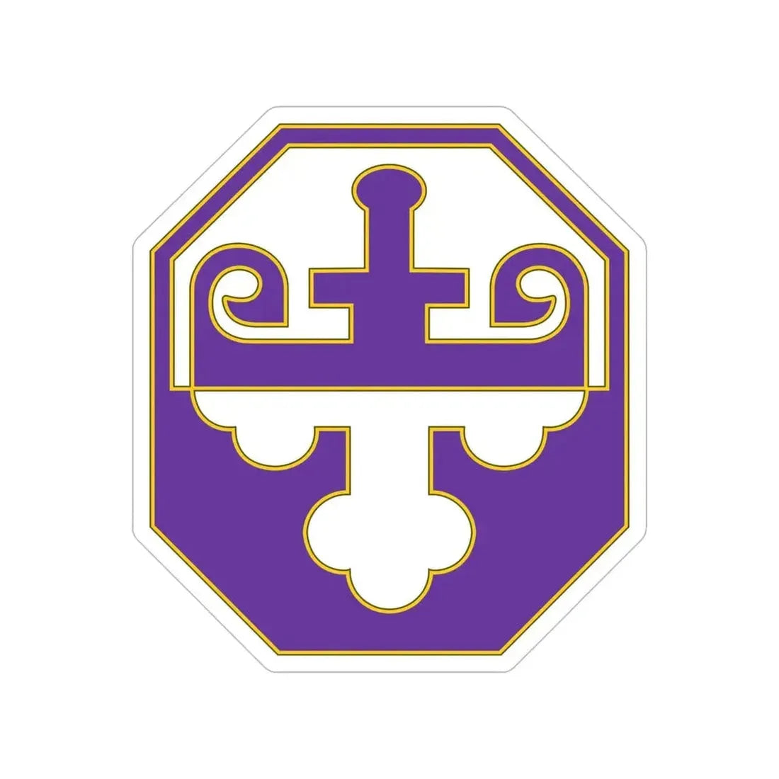 352 Civil Affairs Command 3 (U.S. Army) Transparent STICKER Die-Cut Vinyl Decal - The Sticker Space