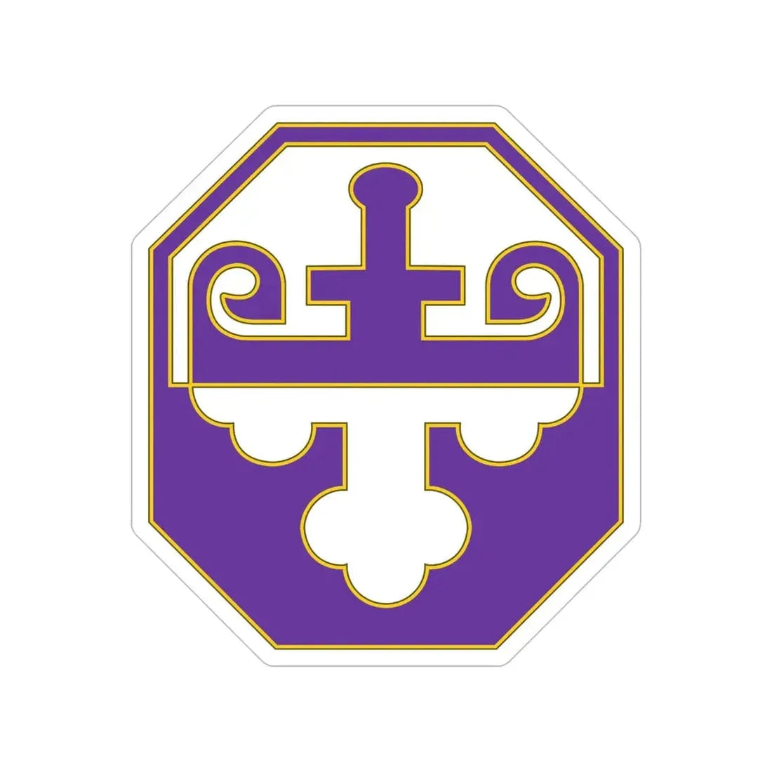 352 Civil Affairs Command 3 (U.S. Army) Transparent STICKER Die-Cut Vinyl Decal - The Sticker Space