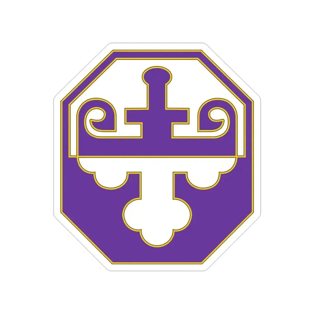 352 Civil Affairs Command 3 (U.S. Army) Transparent STICKER Die-Cut Vinyl Decal - The Sticker Space