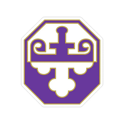 352 Civil Affairs Command 3 (U.S. Army) Transparent STICKER Die-Cut Vinyl Decal - The Sticker Space