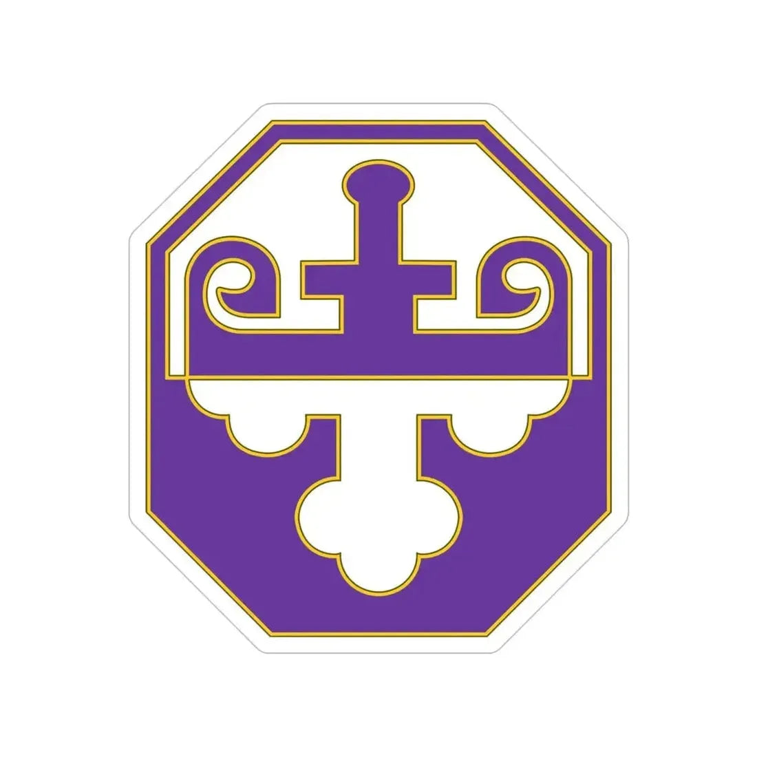 352 Civil Affairs Command 3 (U.S. Army) Transparent STICKER Die-Cut Vinyl Decal - The Sticker Space