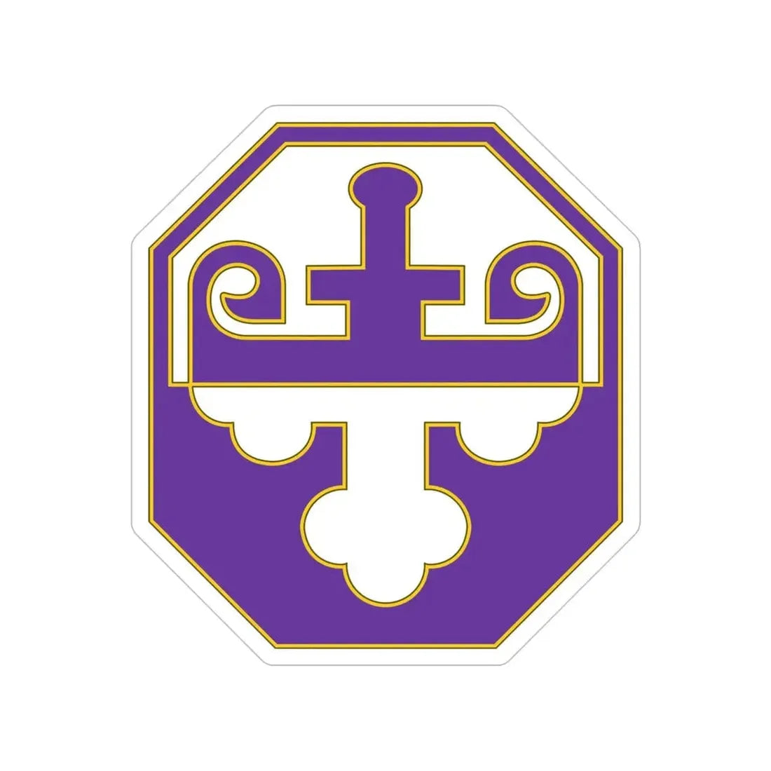 352 Civil Affairs Command 3 (U.S. Army) Transparent STICKER Die-Cut Vinyl Decal - The Sticker Space