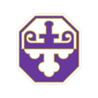 352 Civil Affairs Command 3 (U.S. Army) Transparent STICKER Die-Cut Vinyl Decal - The Sticker Space